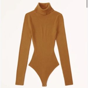 NEW ribbed turtle neck bodysuit